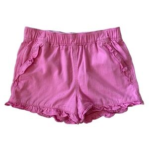 CREWCUTS Shorts Short Mini Ruffle Summer Pink Cotton JCREW